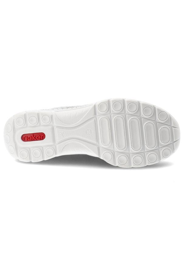 Półbuty damskie Rieker, cholewka materiałowa z nadrukiem kwiatowym wsuwane na płaskiej podeszwie, multikolor, L3252-91. Okazja: na co dzień, na spacer. Zapięcie: bez zapięcia. Kolor: wielokolorowy. Materiał: materiał. Szerokość cholewki: normalna. Wzór: nadruk, kwiaty. Obcas: na płaskiej podeszwie. Styl: klasyczny, casual