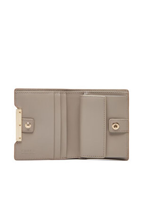 Furla Mały Portfel Damski Giada WP00522 HSF000 Beżowy. Kolor: beżowy. Materiał: skóra