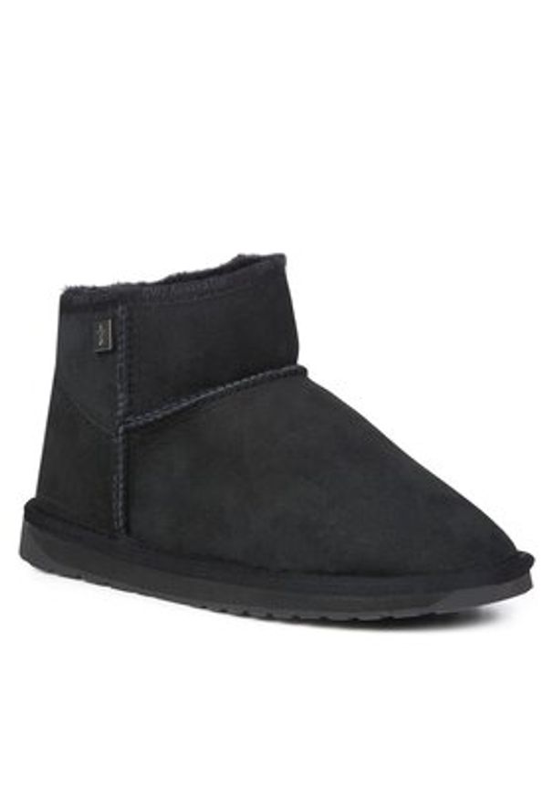 EMU Australia Śniegowce Platinum Slim Wp11875 Czarny. Kolor: czarny. Materiał: skóra