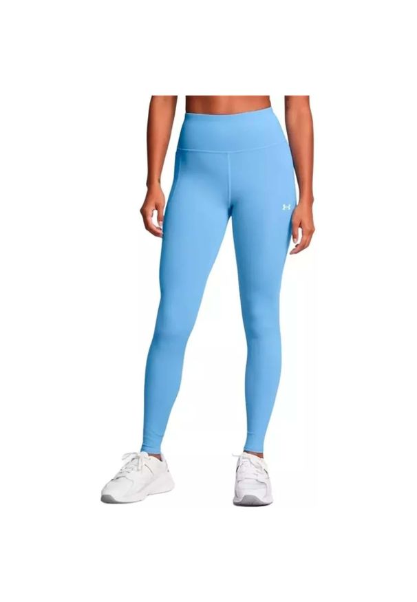 Legginsy treningowe damskie Under Armour Motion. Kolor: niebieski. Sport: fitness