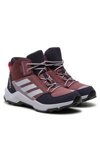 Adidas - adidas Trekkingi Terrex Ax4r Mid Rain.Rdy IF6519 Brązowy. Kolor: brązowy. Materiał: materiał. Model: Adidas Terrex. Sport: turystyka piesza #6