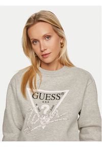 Guess Bluza Icon W4YQ25 KB681 Szary Relaxed Fit. Kolor: szary. Materiał: bawełna, syntetyk #5