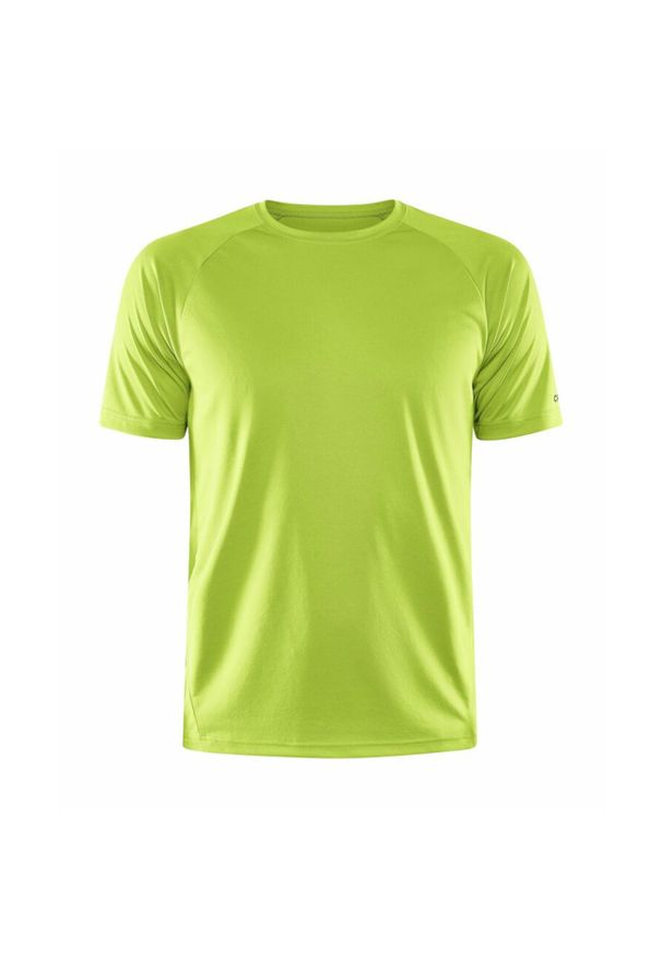 Koszulka treningowa męska Craft Core Unify. Kolor: zielony. Długość rękawa: krótki rękaw. Długość: krótkie