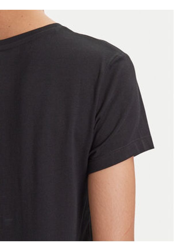Emporio Armani Underwear T-Shirt EW000409 AF10881 UC001 Czarny Regular Fit. Kolor: czarny. Materiał: bawełna