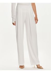 NORMA KAMALI Spodnie materiałowe ST1247HPC32944 Biały Regular Fit. Kolor: biały. Materiał: syntetyk #1