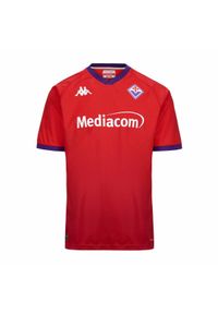 Kappa - Trzecia koszulka Fiorentina 2024/25. Kolor: wielokolorowy, niebieski, czerwony. Sport: piłka nożna