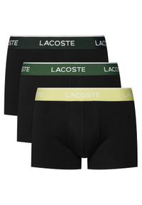 Lacoste Komplet bokserek 5H1297 Czarny. Kolor: czarny. Materiał: bawełna #1
