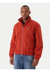 Tommy Jeans Kurtka przejściowa Essential DM0DM22720 Czerwony Regular Fit. Kolor: czerwony. Materiał: syntetyk #1