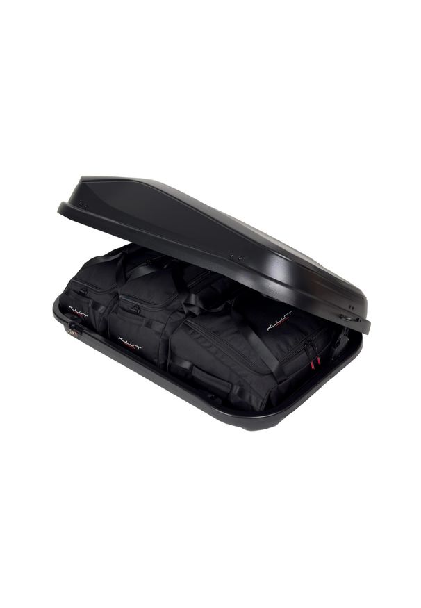 KJUST - Torby Do Boksu Dachowego Junior Easy 320 3Szt Kjust. Kolor: czarny. Styl: sportowy