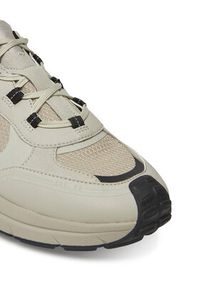 Hugo - HUGO Sneakersy GO2 50548581 Beżowy. Kolor: beżowy. Materiał: materiał #4