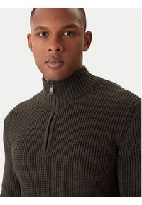 JOOP! Jeans Sweter Henrios 30047663 Zielony Modern Fit. Kolor: zielony. Materiał: bawełna #4