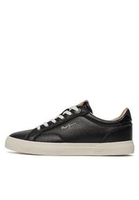 Pepe Jeans Sneakersy Kenton Street W PLS31561 Czarny. Kolor: czarny. Materiał: skóra #3