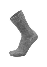 MEINDL - Skarpety trekkingowe damskie z wełną merino Meindl MT7 Lady. Kolor: szary. Materiał: wełna. Sport: turystyka piesza