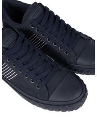 Antony Morato Sneakersy | MMFW01240-LE500024 | Mężczyzna | Granatowy. Nosek buta: okrągły. Kolor: niebieski. Materiał: tkanina. Wzór: aplikacja. Sport: turystyka piesza #3