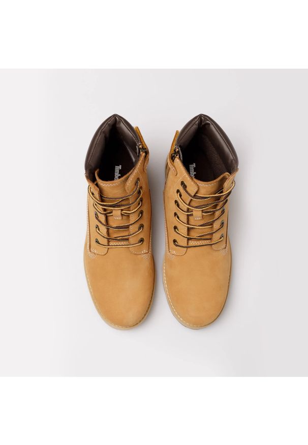 Trapery damskie Timberland Courma. Okazja: do pracy, na co dzień, na spacer. Kolor: brązowy. Styl: casual