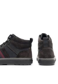 Lasocki Sneakersy MB-SPOD-12 Czarny. Kolor: czarny. Materiał: nubuk, skóra