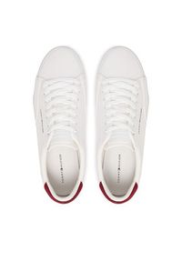 TOMMY HILFIGER - Tommy Hilfiger Tenisówki Vulc Core Rwb Long FM0FM05813 Biały. Kolor: biały. Materiał: materiał #2
