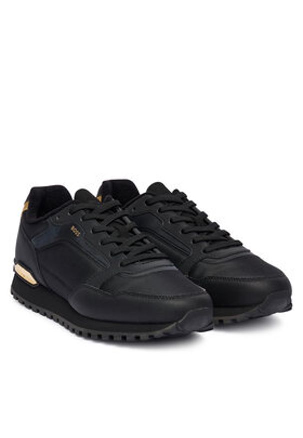 BOSS Sneakersy Parkour 50552914 Czarny. Kolor: czarny. Materiał: materiał
