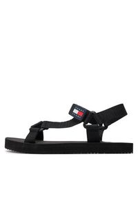 Tommy Jeans Sandały Tjm Casual Sandal EM0EM01399 Czarny. Okazja: na co dzień. Kolor: czarny. Materiał: materiał. Styl: casual #6