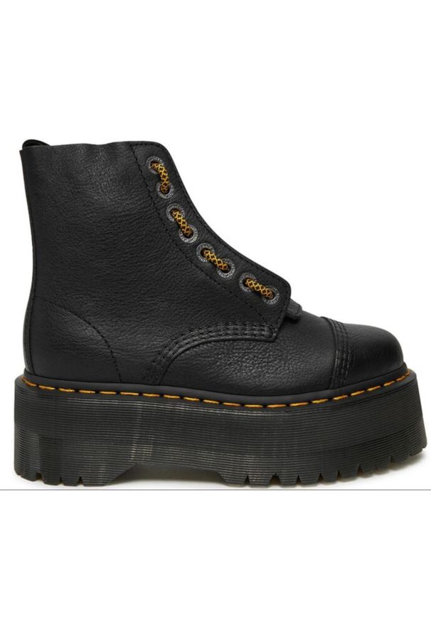 damskie>glany Unisex Dr. Martens. Kolor: czarny
