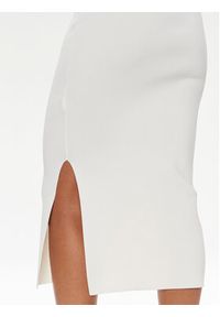 Ted Baker Sukienka dzianinowa Lounia 266260 Biały Slim Fit. Kolor: biały. Materiał: syntetyk, wiskoza #5