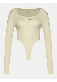 Guess Body Allycia V4RP05 KC2V0 Beżowy Slim Fit. Kolor: beżowy. Materiał: syntetyk #6