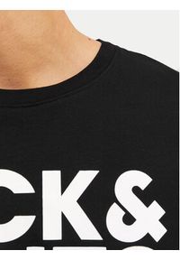 Jack & Jones T-Shirt Crop Logo 12151955 Czarny Regular Fit. Kolor: czarny. Materiał: bawełna #3