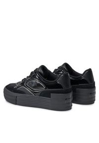 Calvin Klein Jeans Sneakersy Bold Vulc Flatf Lace Mix Mg Lum YW0YW01295 Czarny. Kolor: czarny. Materiał: skóra #3