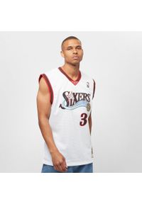 Koszulka do koszykówki męska Mitchell & Ness NBA Swingman Home Jersey 76ERS 00. Kolor: biały, czerwony, wielokolorowy. Materiał: jersey. Sport: koszykówka