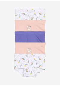 bonprix - Bokserki z miękką bawełną organiczną (5 par). Kolor: fioletowy. Materiał: bawełna #1