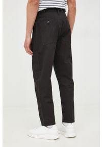 G-Star RAW - G-Star Raw spodnie bawełniane D20147.C962 męskie kolor czarny w fasonie chinos. Kolor: czarny. Materiał: bawełna #3