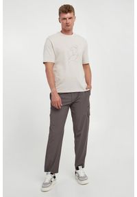 Armani Exchange - T-shirt męski z haftem ARMANI EXCHANGE. Wzór: haft #5