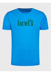 Levi's® T-Shirt 16143-0596 Niebieski Relaxed Fit. Kolor: niebieski. Materiał: bawełna