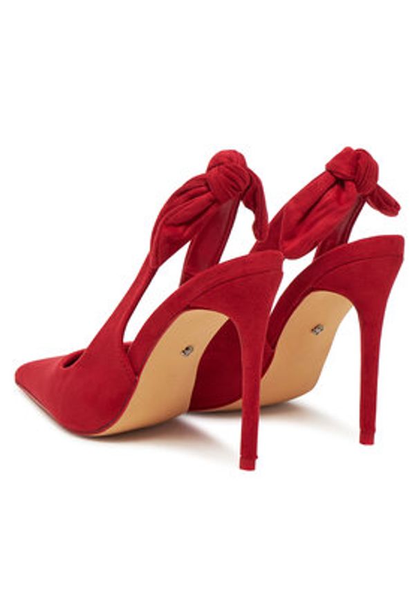 DeeZee Szpilki YUC1996-P-B1G Czerwony. Kolor: czerwony. Materiał: materiał. Obcas: na szpilce