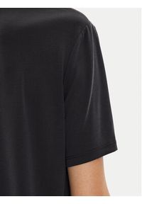 Pieces T-Shirt Anora 17148789 Czarny Regular Fit. Kolor: czarny. Materiał: syntetyk, wiskoza