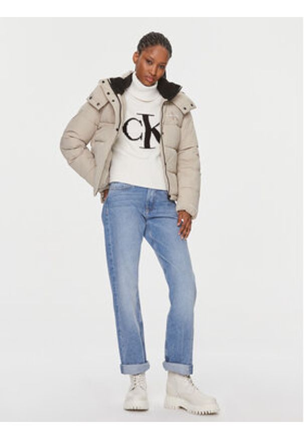 Calvin Klein Jeans Jeansy J20J221222 Niebieski Straight Fit. Kolor: niebieski