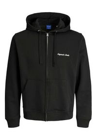 Jack & Jones Bluza Norrebro Emb 12282901 Czarny Regular Fit. Kolor: czarny. Materiał: bawełna #6