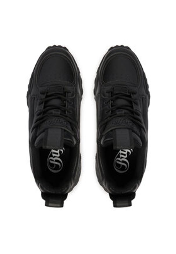 Buffalo Sneakersy Turbo One 1636744 Czarny. Kolor: czarny. Materiał: materiał