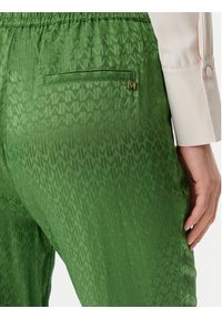 LOLA CASADEMUNT Spodnie materiałowe MS2514007 Zielony Regular Fit. Kolor: zielony. Materiał: wiskoza #4