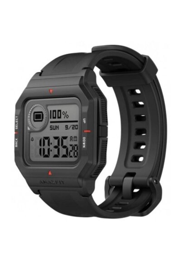 Smartwatch AMAZFIT Neo Czarny. Rodzaj zegarka: smartwatch. Kolor: czarny. Styl: klasyczny, retro
