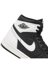 Nike Sneakersy Air Jordan 1 Retro DZ5485 010 Czarny. Kolor: czarny. Materiał: skóra. Model: Nike Air Jordan #4