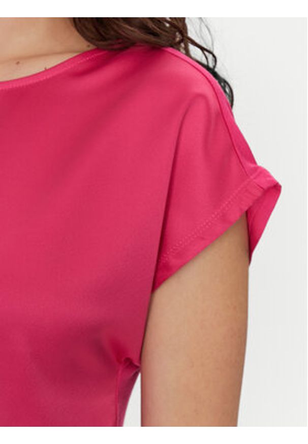 Vero Moda Bluzka Merle 10305151 Różowy Regular Fit. Kolor: różowy. Materiał: syntetyk