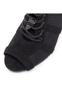 Jenny Fairy Botki TINA H8372-1 Czarny. Kolor: czarny. Materiał: materiał #7