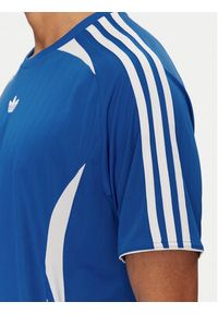 Adidas - adidas T-Shirt adicolor Teamgeist JP1114 Niebieski Loose Fit. Kolor: niebieski. Materiał: syntetyk #3