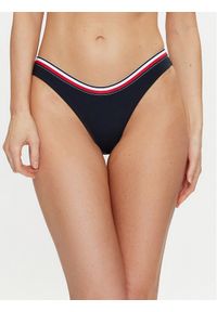 TOMMY HILFIGER - Tommy Hilfiger Dół od bikini UW0UW05293 Granatowy. Kolor: niebieski. Materiał: syntetyk