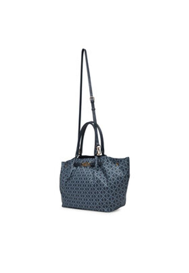 Aldo Torebka Marseilla 13933793 Granatowy. Kolor: niebieski. Materiał: skórzane