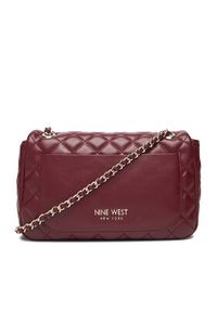 Nine West Torebka CEO-IDAHO-LDA8004 Bordowy. Kolor: czerwony. Materiał: skórzane #2