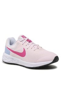 Nike Buty Revolution 6 Nn (GS) DD1096 600 Różowy. Kolor: różowy. Materiał: materiał. Model: Nike Revolution #6