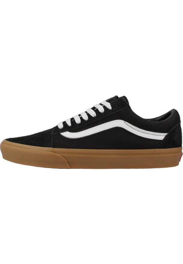 Buty Dorosły Vans Old Skool czarny. Okazja: na co dzień. Kolor: czarny. Model: Vans Old Skool. Sport: skateboard