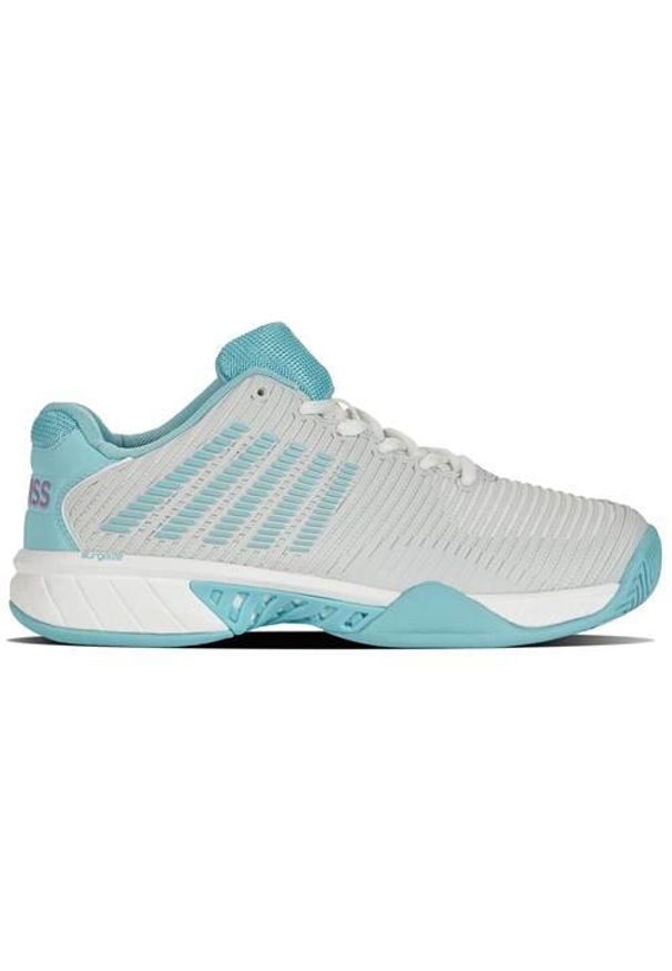 Buty do tenisa damskie K-Swiss Hypercourt Express 2 Allcourt. Kolor: wielokolorowy. Materiał: materiał, syntetyk. Szerokość cholewki: normalna. Sport: tenis
